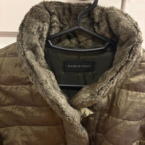 Green Italian Winter Jacket - Picture 3 of 4